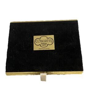 VTG B.J. Faulkner Art Congress Playing Cards Caribbean Mediterranean COLLECTIBLE